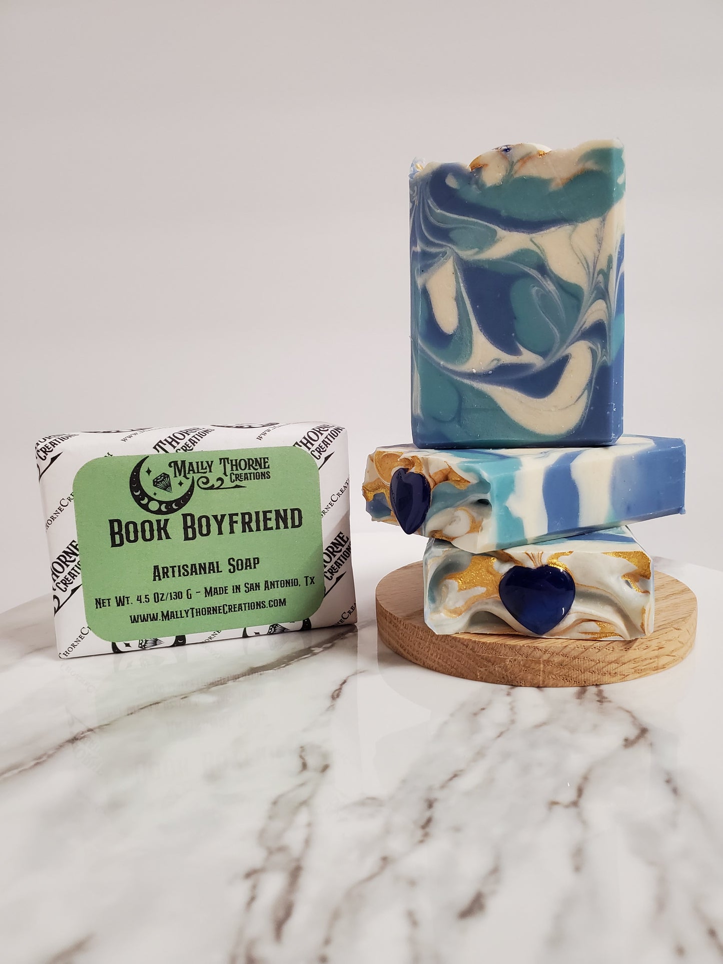 Book Boyfriend Artisanal Soap