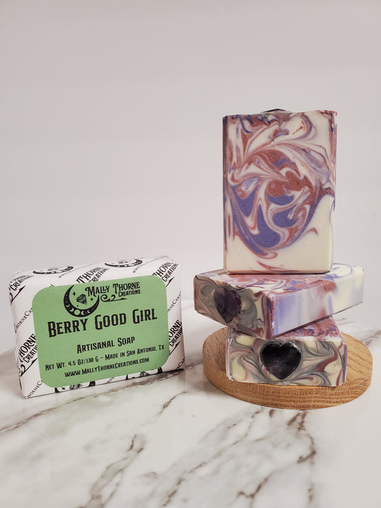 Berry Good Girl Artisanal Soap