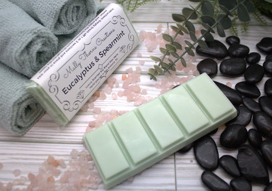 Eucalyptus & Spearmint Luxury Soy Blend Wax Melt Snap Bar - 1.7 Oz.