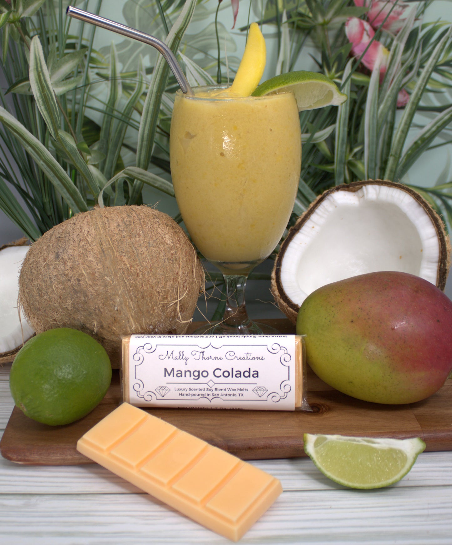 Mango Colada Luxury Soy Blend Wax Melt Snap Bar - 1.7 Oz.