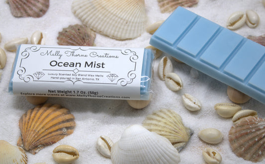 Ocean Mist Luxury Soy Blend Wax Melt Snap Bar - 1.7 Oz.