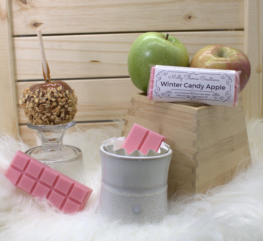 Winter Candy Apple Luxury Soy Blend Wax Melt Snap Bar - 1.7 Oz.